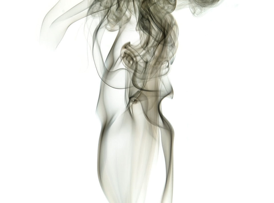 Background of Gray Smoke