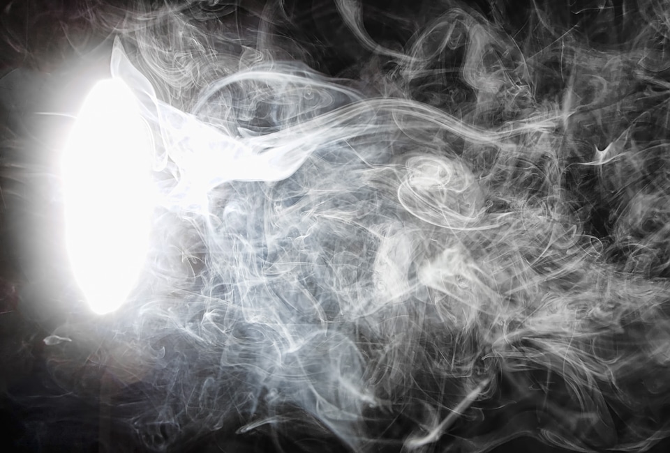 Spotlight and Smoke Background