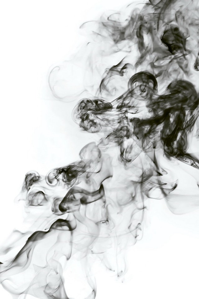 Gray smoke background