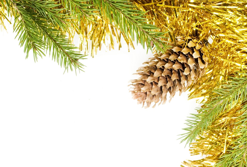 Pine Cone Xmas Decoration