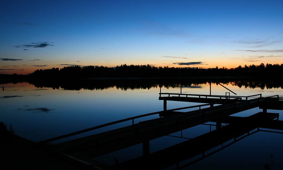 Lake Night Scene