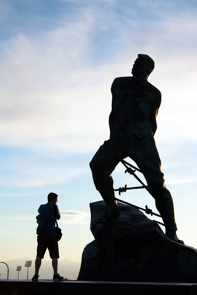 Russia War Sculpture