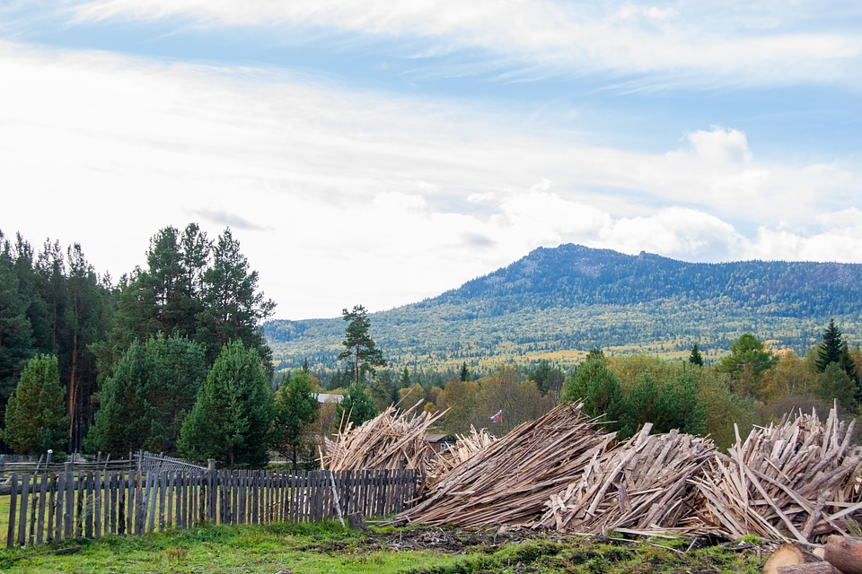 Rural Mountain Landscape