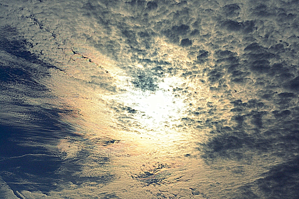 Clouds nature colors