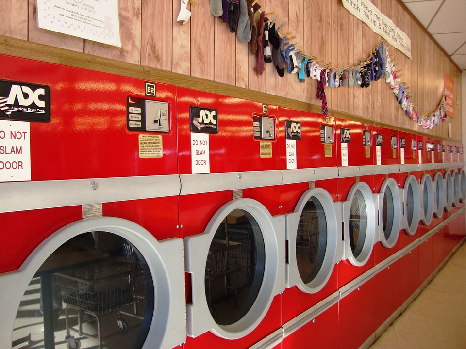 Laundry network machine