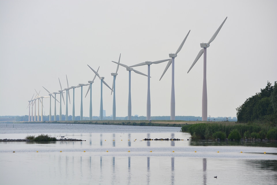 Wind energy view netherlands
