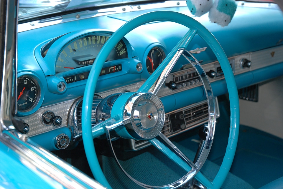 Car interior vintage