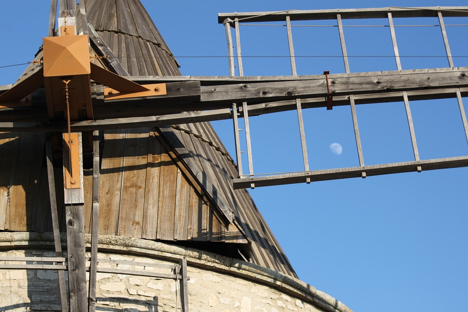 Mill alps of high provence moon