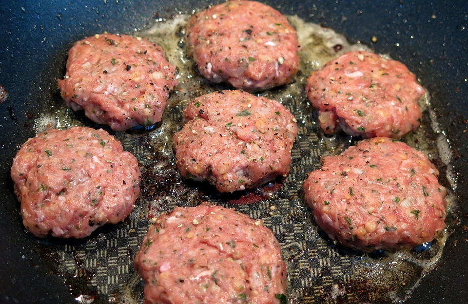 Coleslaw burger pan