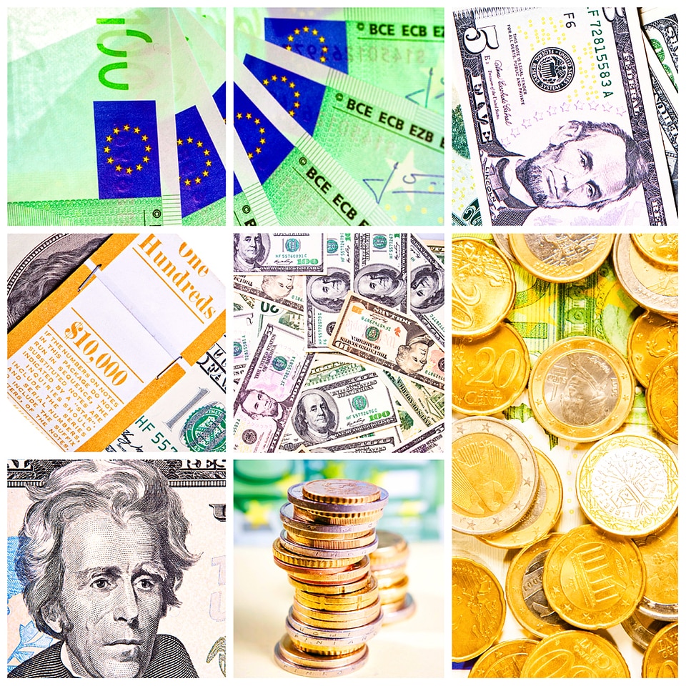Collage of Money photo