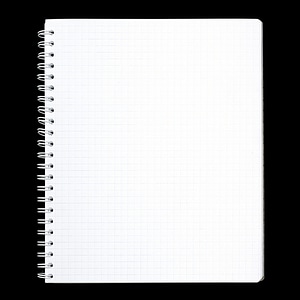 White Notebook Page photo