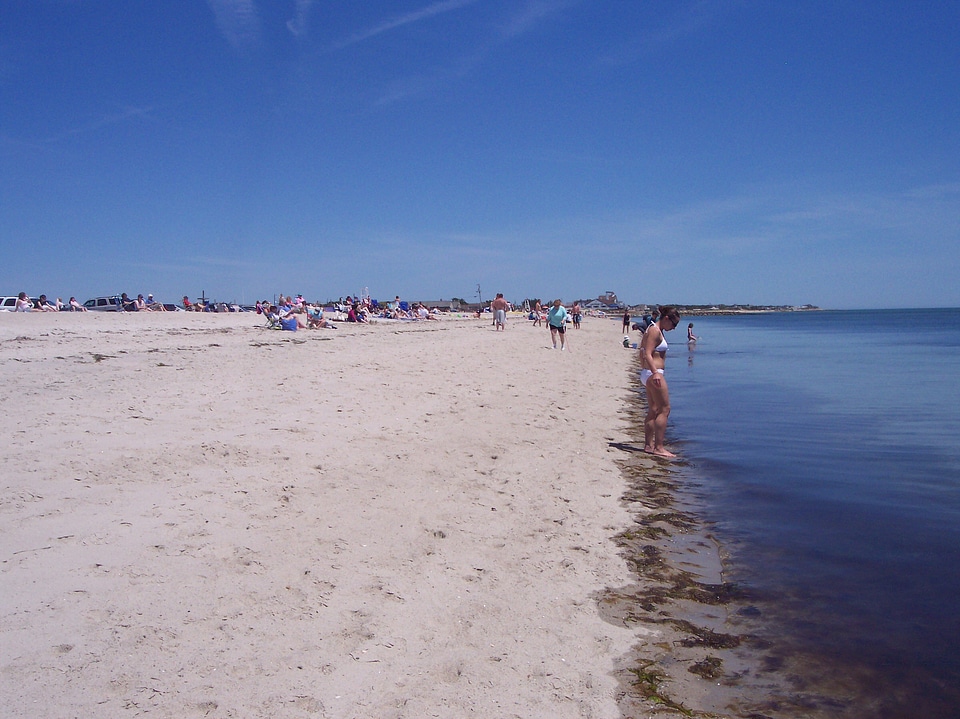 Woman on Beach photo