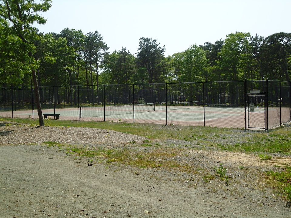Outside Tennis Court