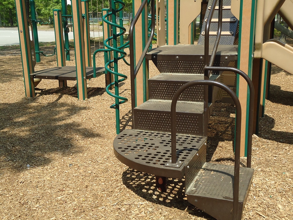 Playground Slide Steps Stairs