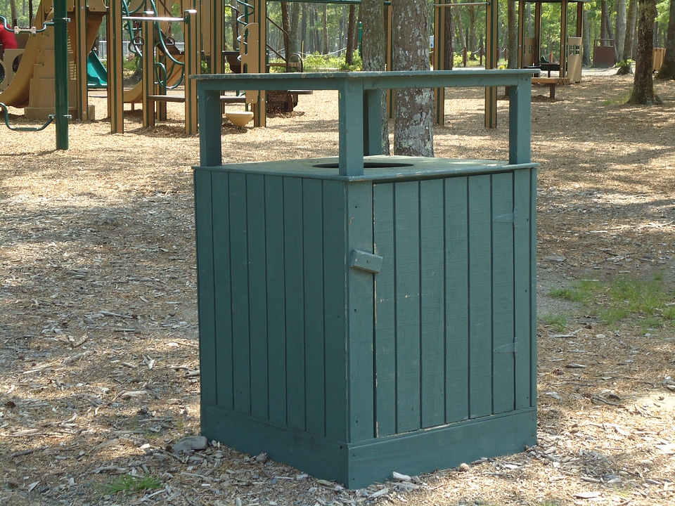 Trash Can Garbage Receptacle