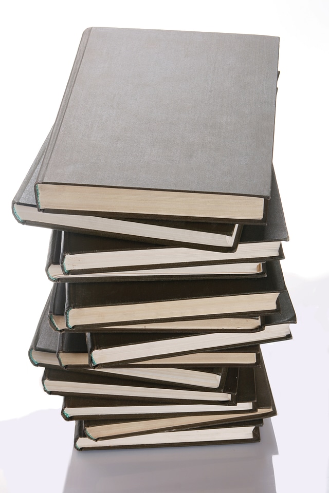 Stack of books photo