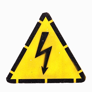 High Voltage Sign photo