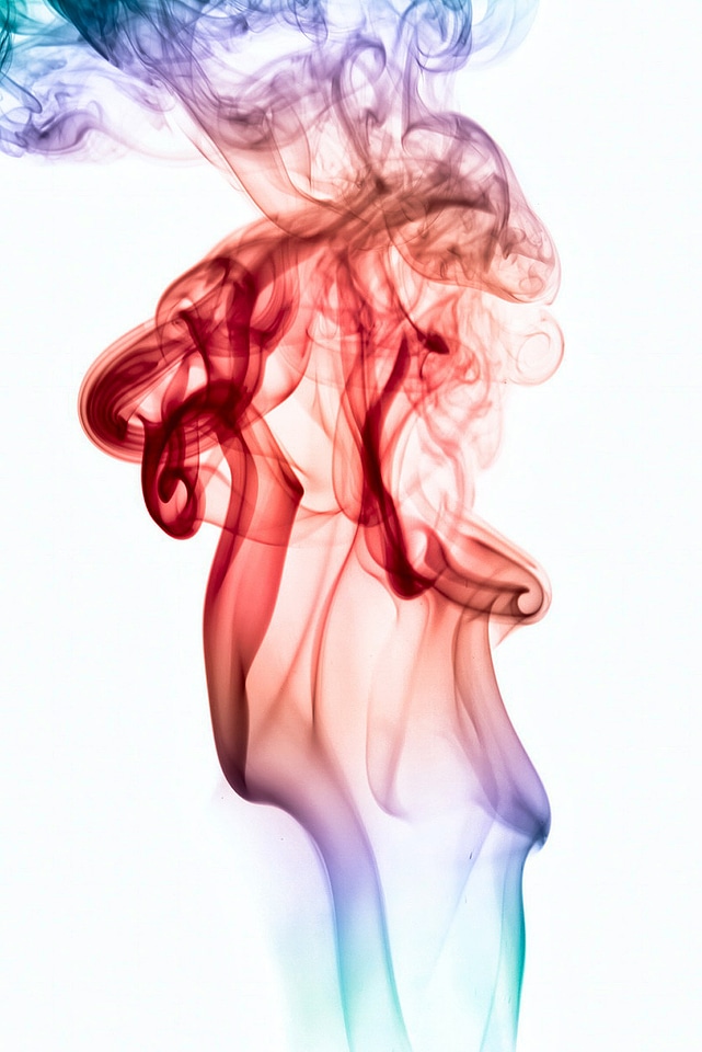 Beautiful smoke background