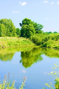 Summer landscape photo