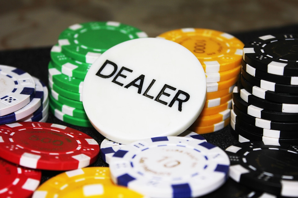 Gambling Poker Dealer Chip