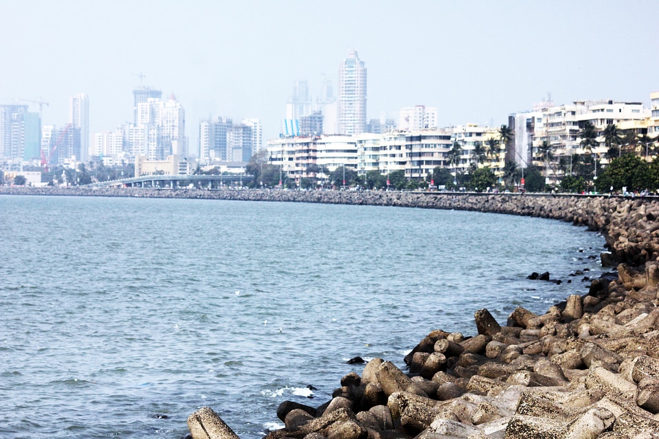 Marine Drive Queens Necklace Mumbai