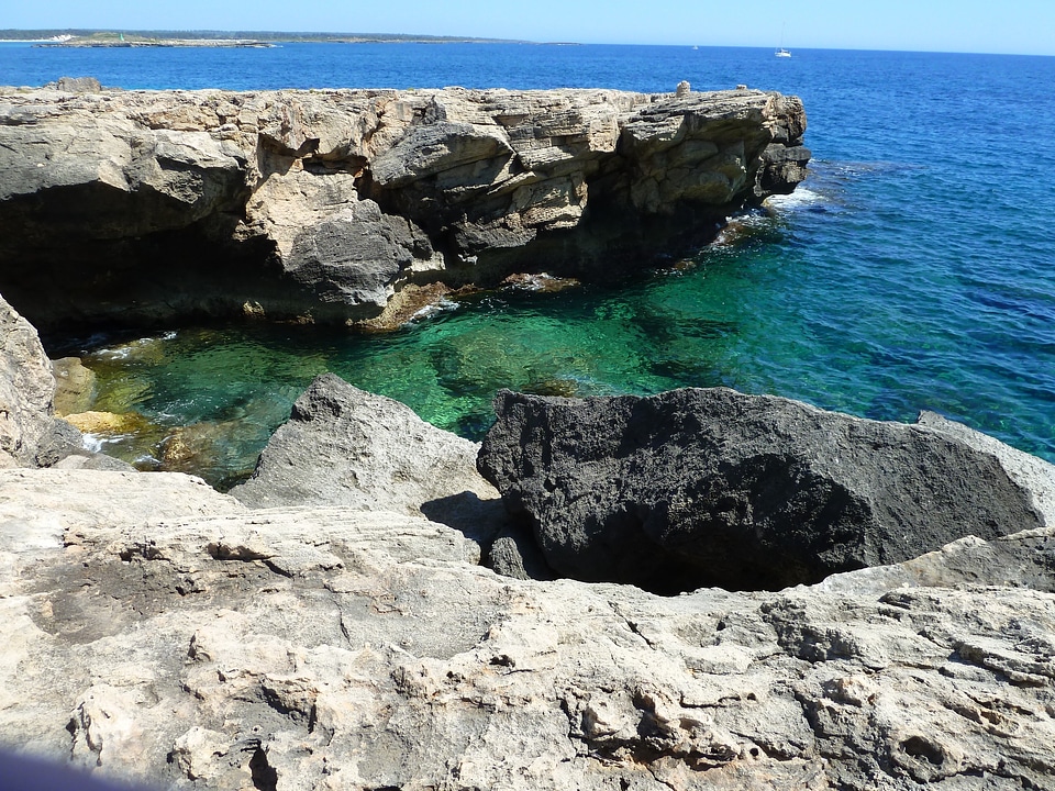 Rock rocky coast coast