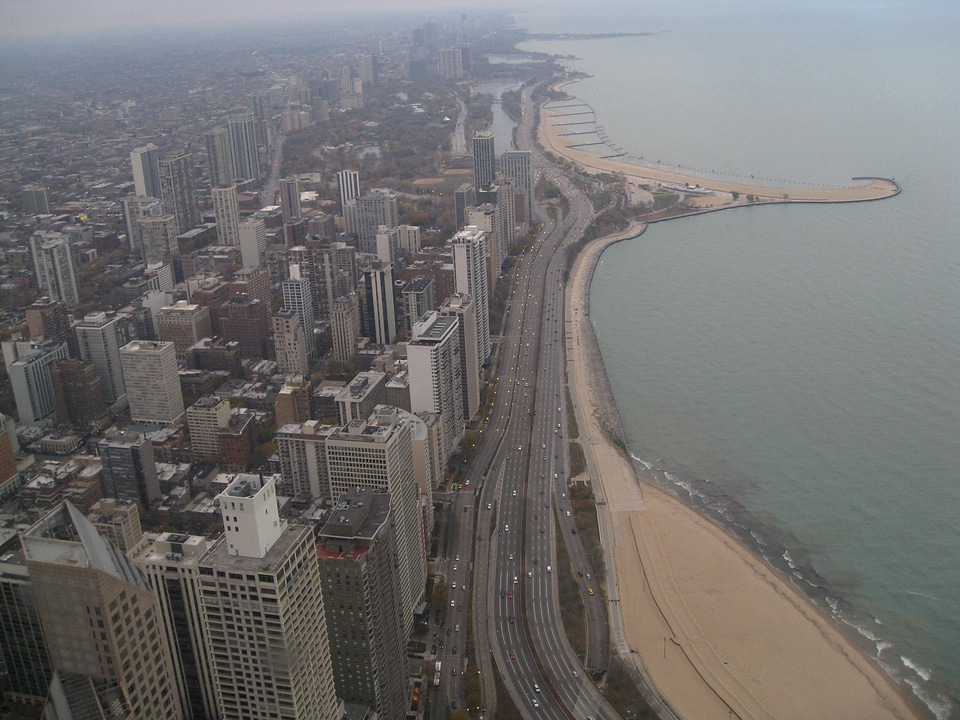 Chicago City View From Top