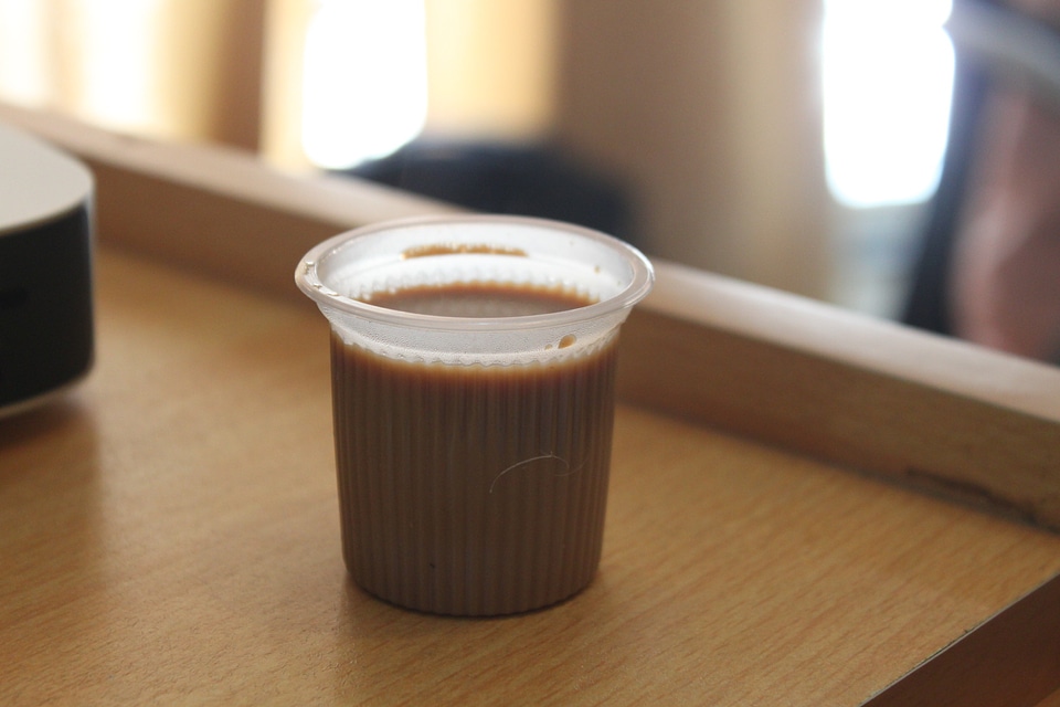 Tea In A Plastic Cup