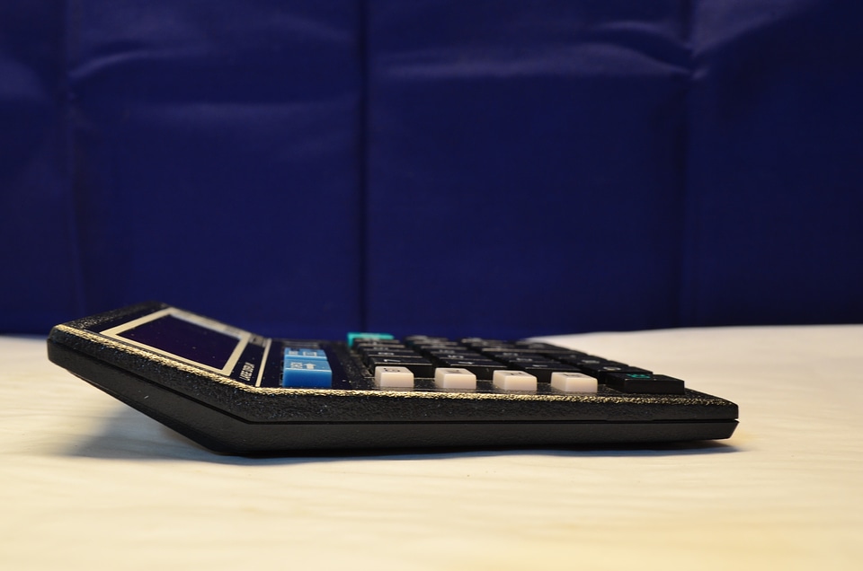 Calculator Side View