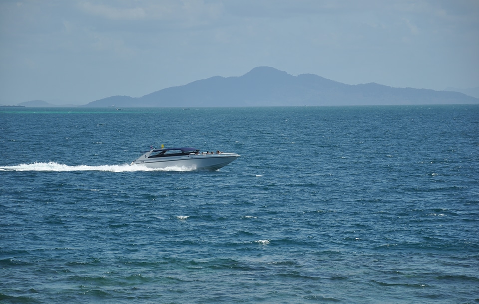 Speedboat Sea Thailand