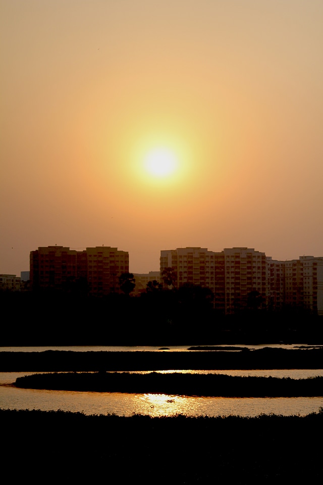 Sunrise In Mumbai City photo