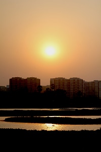 Sunrise In Mumbai City