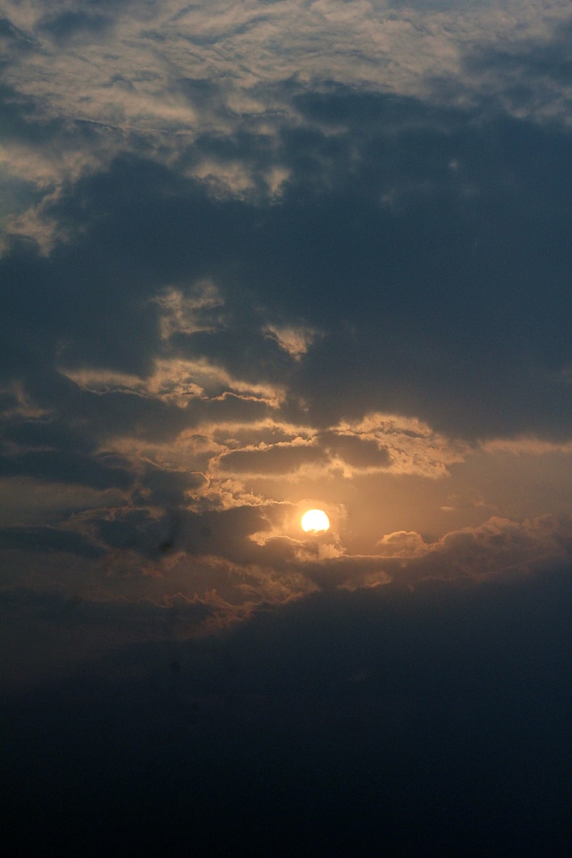 Sunset Scenery Clouds