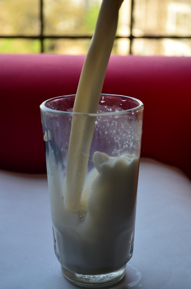 Milk In A Glass