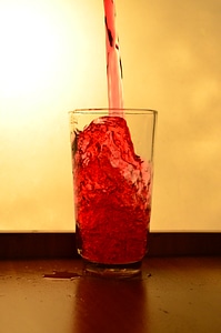 Red Liquid Glass Fill