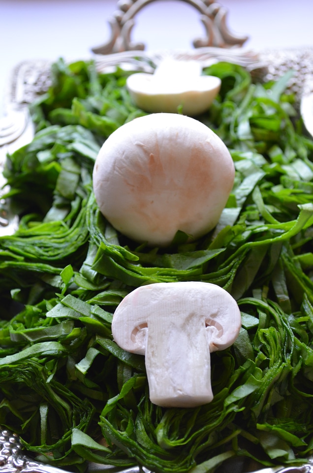 Spinach Mushrooms