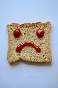 Bread Sad Smiley photo