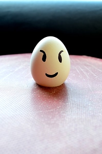 Evil Smiley Egg photo