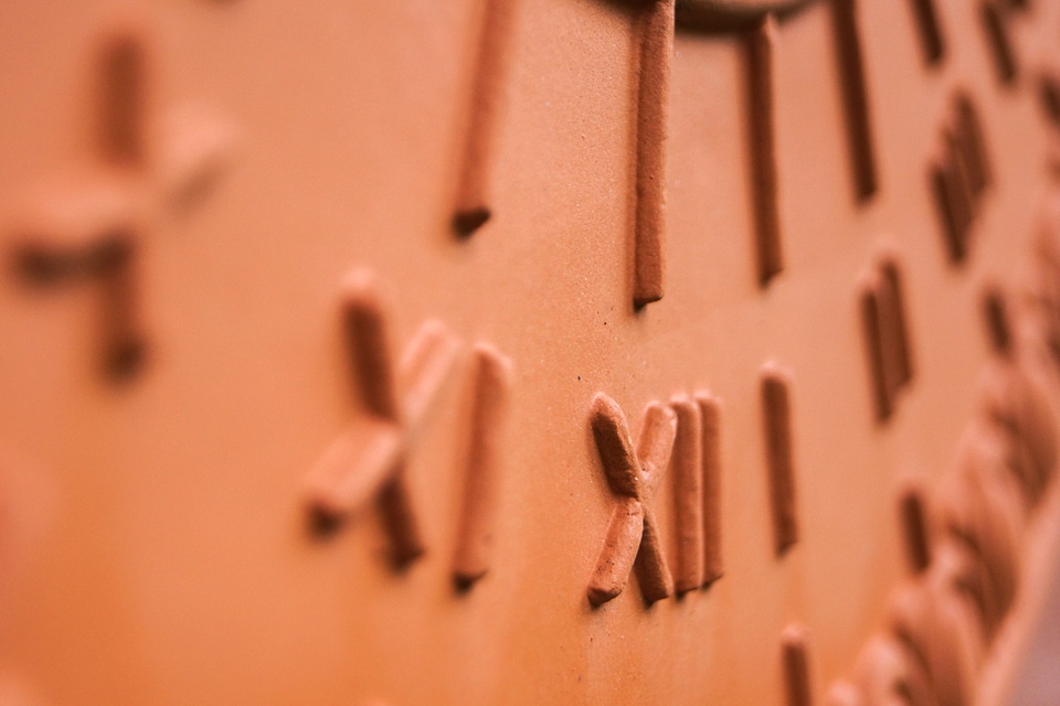 Time time indicating hours