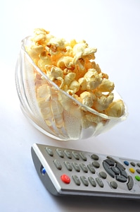 Popcorn Tv Remote Couch Potato photo