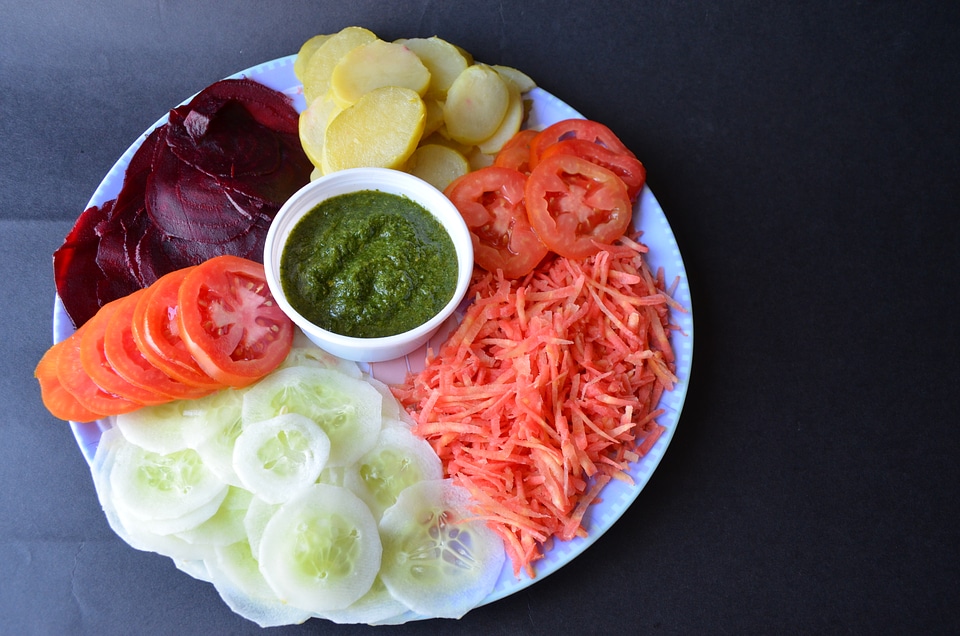 Salad Plate Chutney 4