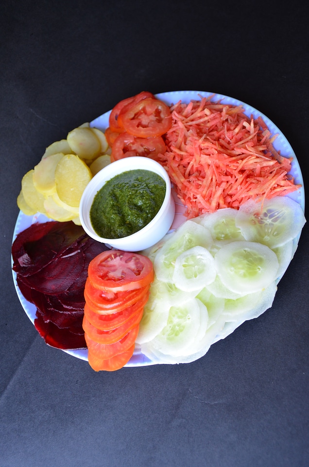 Salad Plate Chutney 5