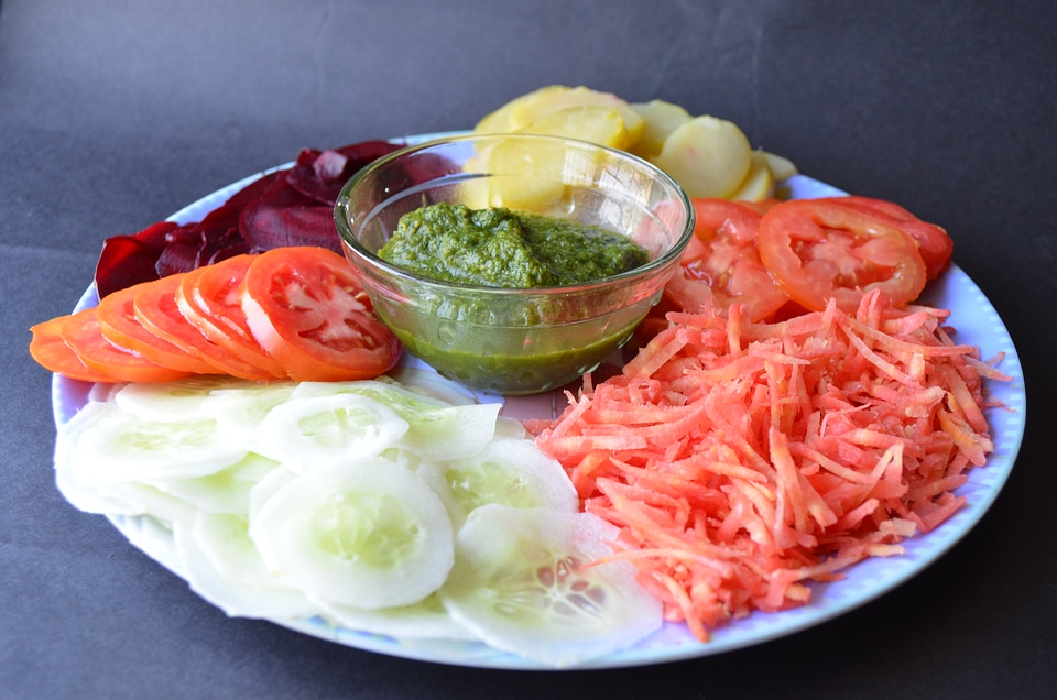 Salad Plate Chutney 6