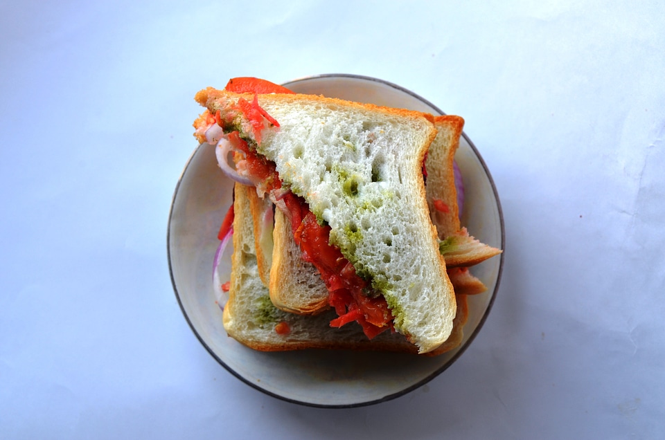 Vegetable Sandwich 2
