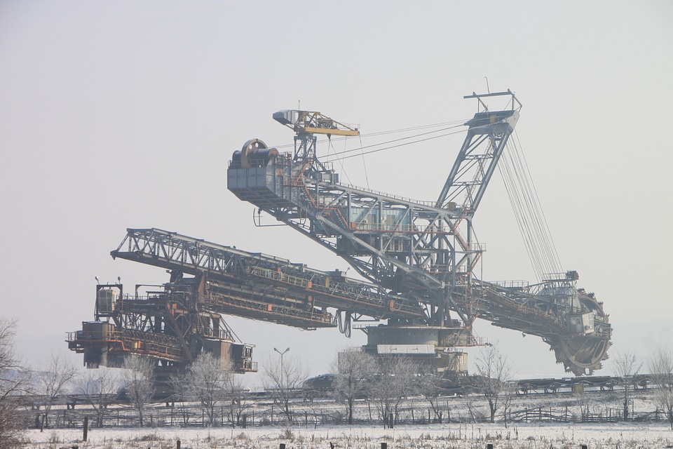 Equipment excavator mining