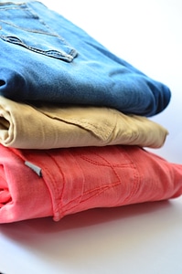 Clothes Stack Jeans photo