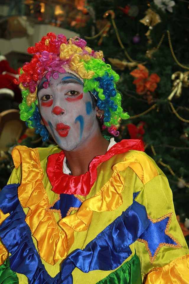Clown Colorful Clothes