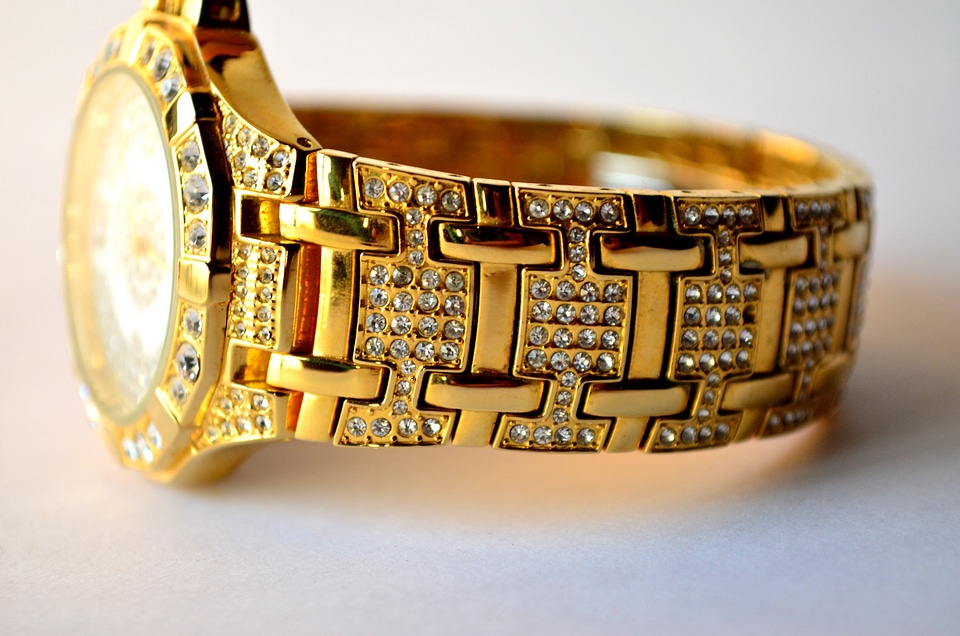 Gold Expensive Watch