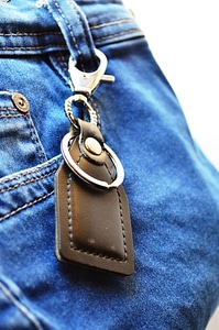 Jeans Key Holder