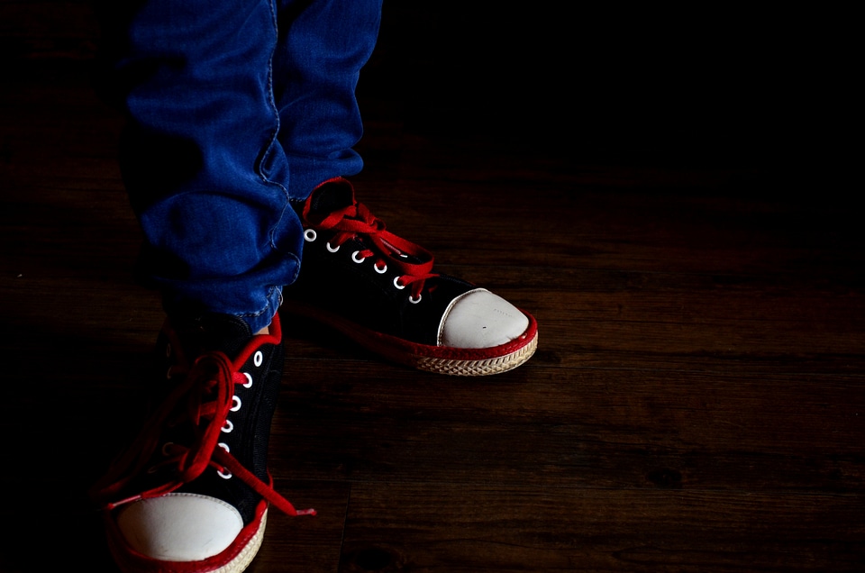 Canvas Shoes Jeans